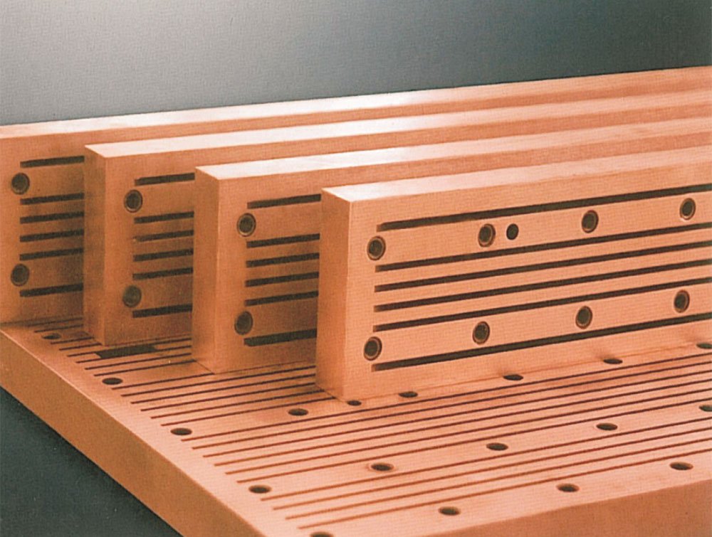Narrow Face of Copper Mould Plate